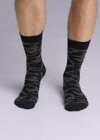 CLEVER CLE Носки муж.К3367Л 23Ф хл+эл