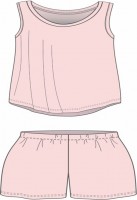 MELADO ПИЖАМА ЖЕНСКАЯ арт. 1901W-80071.2S-520