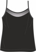 MELADO МАЙКА ЖЕНСКАЯ арт. 6501W-10070.1L-911 Бамбку с сеткой