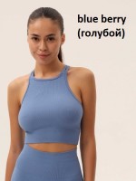 MY Топ женский BR649 TOP CROP RIB