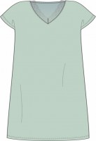 MELADO СОРОЧКА ЖЕНСКАЯ Лепестки 7101-60264.1S-722