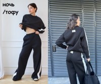 MY Брюки жен. с/н с лампасами БН309