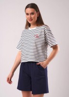 CLEVER LF26-1234/3 Футболка жен. Круиз