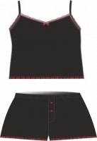 MELADO ПИЖАМА ЖЕНСКАЯ Любовь 6719W-80163.1S-911