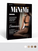 MINIMI Колготки DIAMANTE 40 [кружевной пояс]