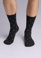 CLEVER CLE Носки муж.К3383Л 23Ф хл+эл К3383Л