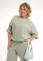 CLEVER Джемпер жен. Вельвет 267144/197вс