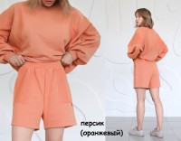 MY Шорты жен. с текстурир. карманами Ш306