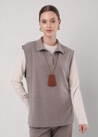 CLEVER Жилет жен. 156996/185ввэ Кашмир