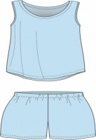 MELADO ПИЖАМА ЖЕНСКАЯ арт. 1901W-80071.2S-732