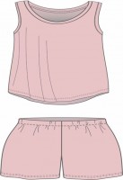 MELADO ПИЖАМА ЖЕНСКАЯ арт. 1901W-80071.2S-812