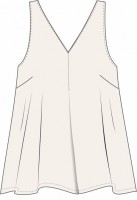 MELADO ТОП ЖЕНСКИЙ Маки 7322-11127.1F-121