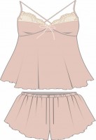 MELADO КОМПЛЕКТ ЖЕНСКИЙ Грация 6105W-80167.1H-114