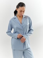 MY Рубашка пижамная жен.атлас Р225