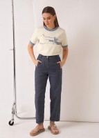 CLEVER Брюки жен. Индиго 263277/201дж