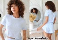 MY Футболка жен.из ажурного трикотажа ФД028
