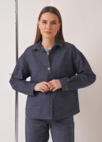 CLEVER Жакет жен.Индиго 263279/201дж