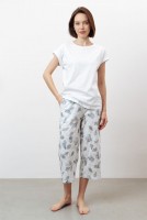 MELADO БРЮКИ ЖЕНСКИЕ [укороч.] LEAVES 5705W-53006.3H-092