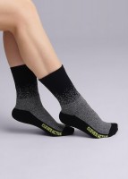 CLEVER Носки жен.  спорт махра плюш S606П