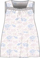 MELADO СОРОЧКА ЖЕНСКАЯ Вуаль 6705W-60073.1S-057