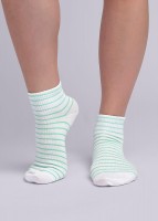 CLEVER Носки жен. лайм укороч Д5372