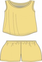 MELADO ПИЖАМА ЖЕНСКАЯ арт. 1901W-80071.2S-335