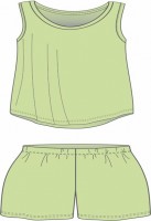 MELADO ПИЖАМА ЖЕНСКАЯ арт. 1901W-80071.2S-612