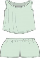 MELADO ПИЖАМА ЖЕНСКАЯ арт. 1901W-80071.2S-621