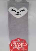 CLEVER Носки жен.Д960Т НГ травка